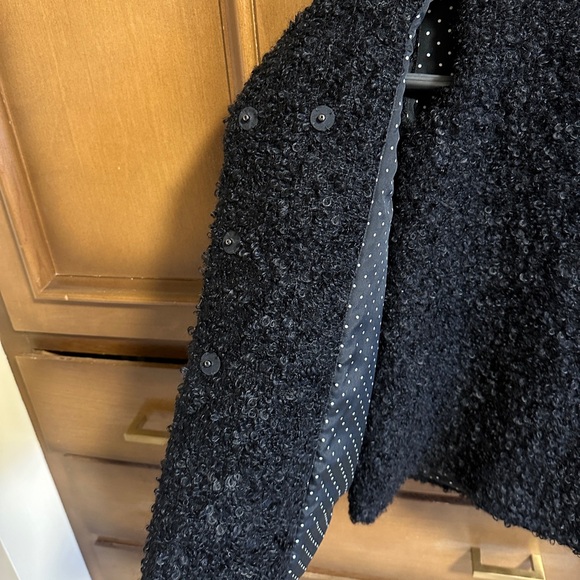 D&G Black Boucle Dress & Coat Matching Set - Picture 3 of 11